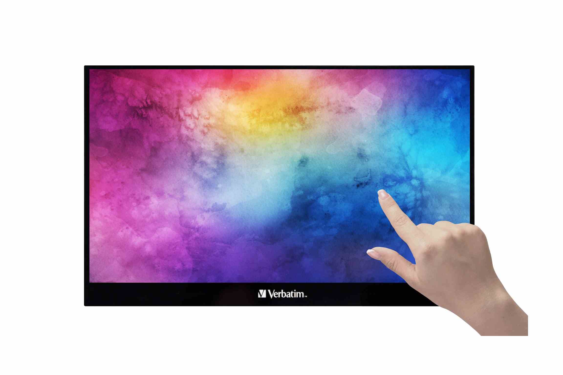 Verbatim PMT-17 Portable Touchscreen Monitor 17,3palcový Full HD 1080p Metal Housing Přenosný dotykový monitor