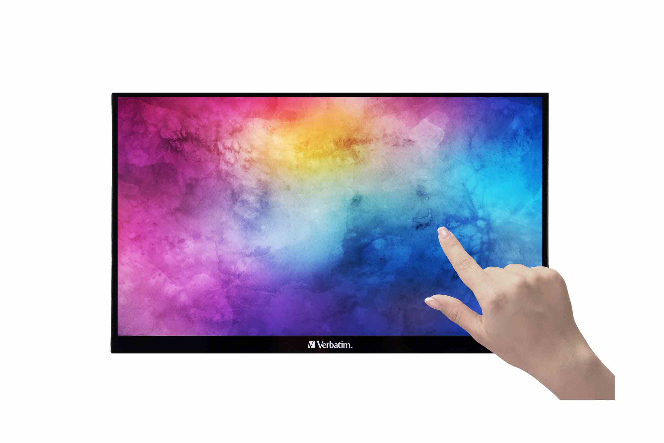 Verbatim PMT-14 Portable Touchscreen Monitor 14palcový Full HD 1080p Metal Housing Přenosný dotykový monitor