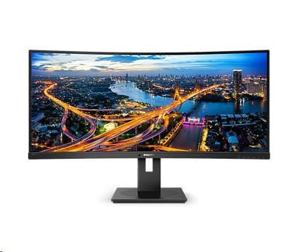 Philips MT VA LED 345B1C/00 - VA panel, 3440x1440, 2xHDMI, DP, USB, repro, nast vyska, zakriven