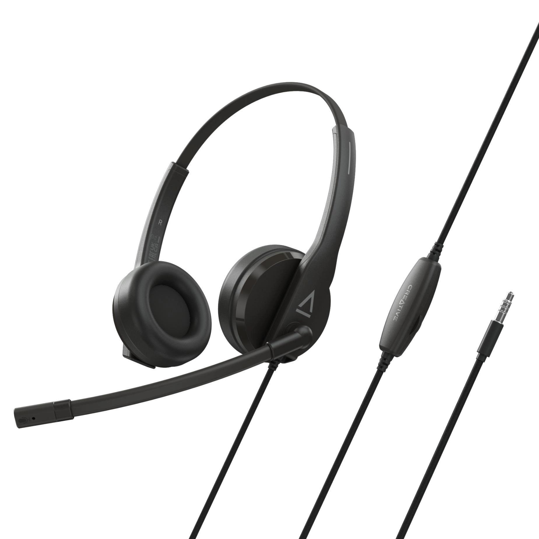 Creative HS-230 sluchátka USB/jack