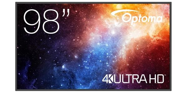 Optoma FPD N3981K 98" - 4K UHD / Android 11 / 450 nits / 4GB RAM / 32GB ROM / 2x 10W speaker