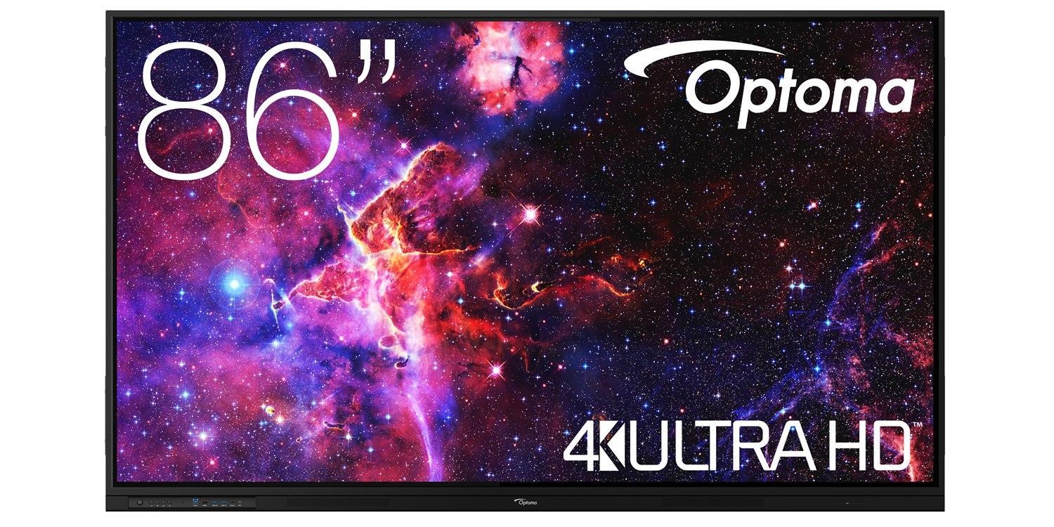 Optoma 3863RK IFPD 86" - Interaktivní dotykový, 4K UHD