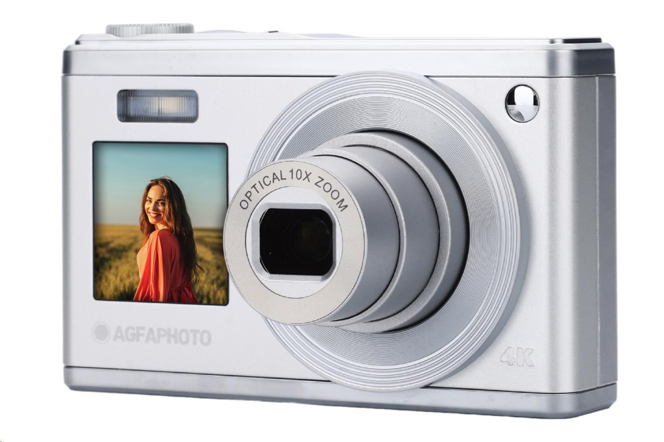 AGFAPHOTO Realishot DC9200 Silver - kompaktní fotoaparát