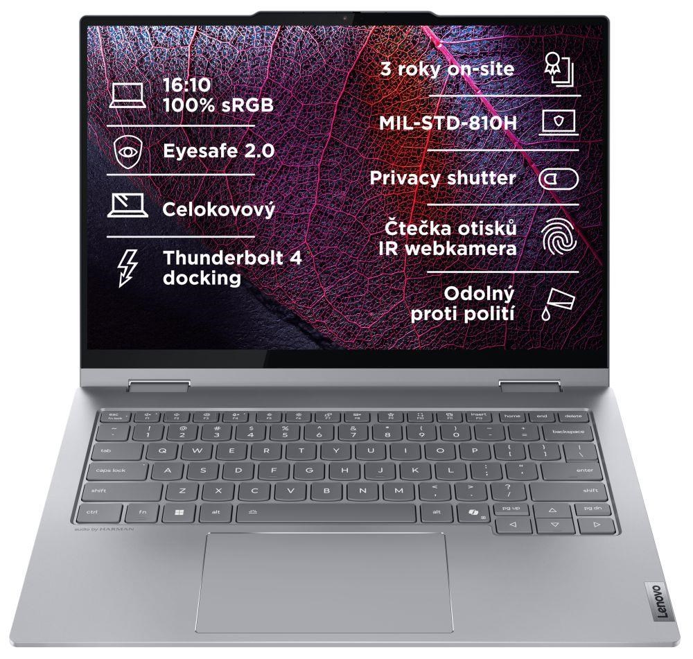 LENOVO NTB ThinkBook 14 2-in-1 G5 - Ultra5 225U,14 WUXGA Touch,16GB,512SSD,FHD+IRcam,W11P