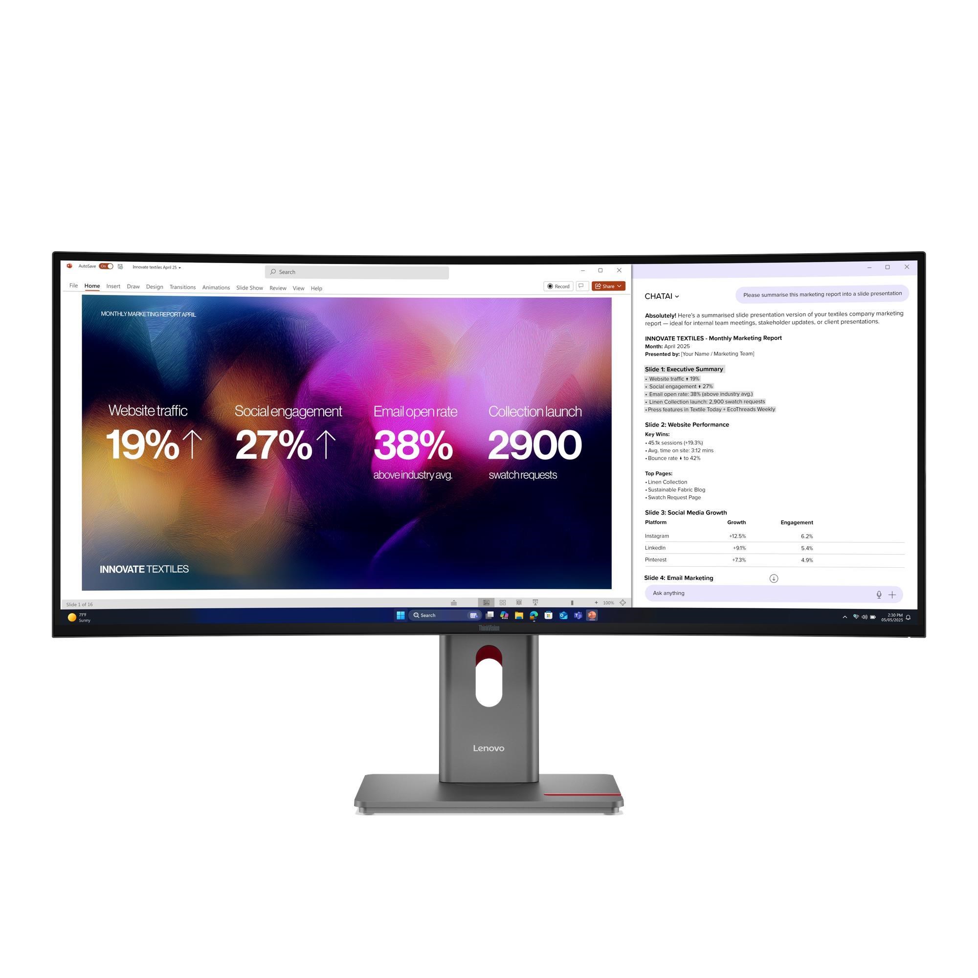 LENOVO LCD P40WD-40 - 39,7palcový,ECO-IPS,21:9,5120x2160,300cd/m2,1000:1,4ms,HDMI,DP,DPout,DC,USB Hub,RJ45,Pivot
