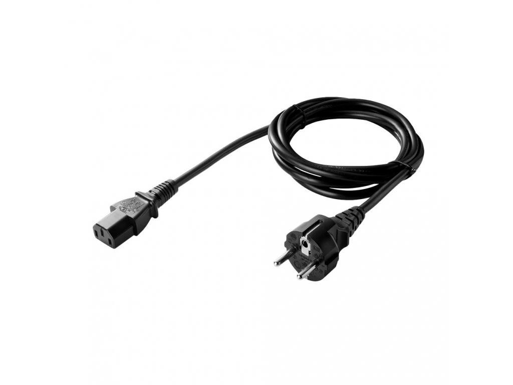 WG - Kabel napájecí 3-pin / 1,5m / black