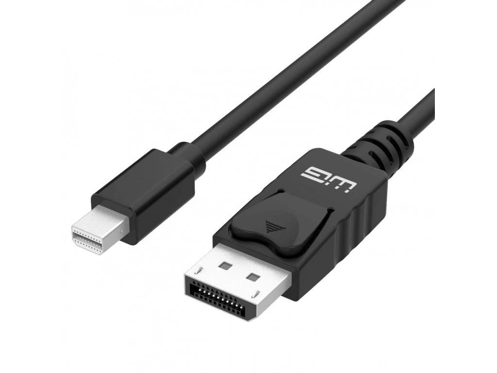 WG Kabel DisplayPort (male) to DisplayPort Mini (male; 1.1a) / Full HD 60Hz / 1,5m