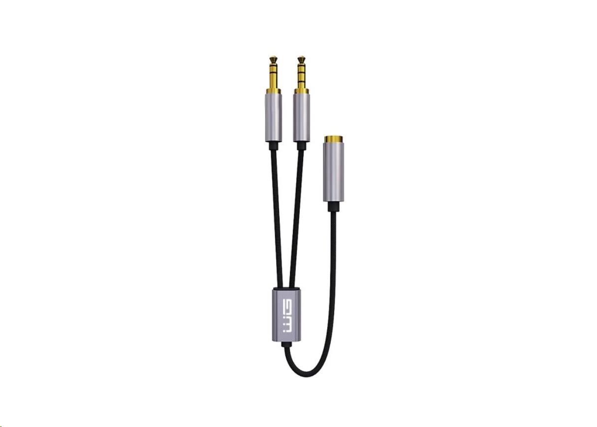 WG Redukce Jack 3,5mm (female) to 2x Jack 3,5mm (male)