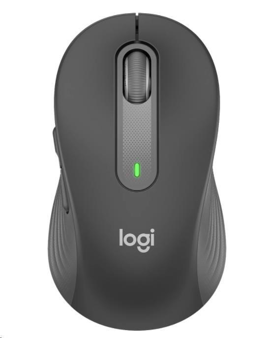 BAZAR - Logitech M650 L Left Signature bezdrátová myš pro leváky, graphite, EMEA, poškozený obal