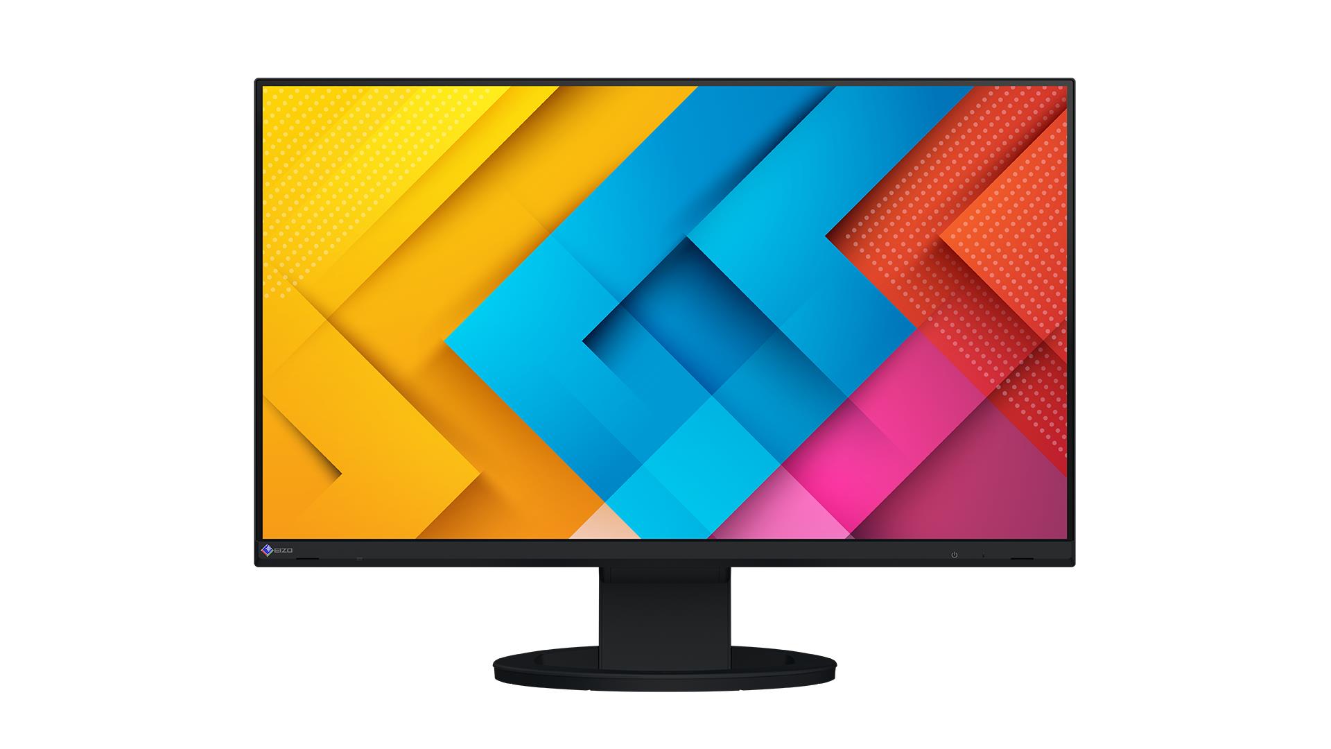EIZO MT 23,8palcový EV2490-BK FlexScan, IPS, 1920x1080, 250nit, 1000:1, 5ms, USB-C, DP, HDMI, Repro, Černý