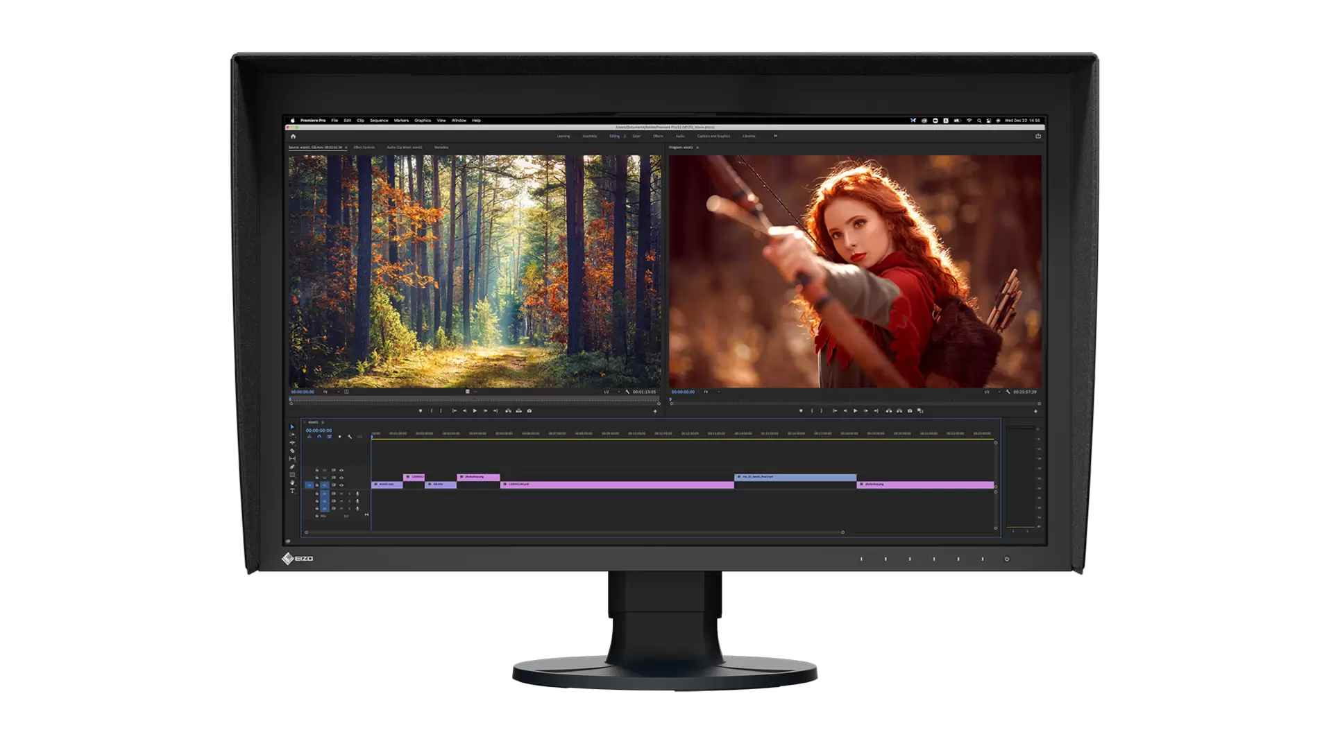 EIZO MT 27palcový CG2700X ColorEdge, IPS, 3840x2160, 10-bit, 500nit, 1450:1, 13ms, USB-C, DP, HDMI, USB, LAN, autokalibrace