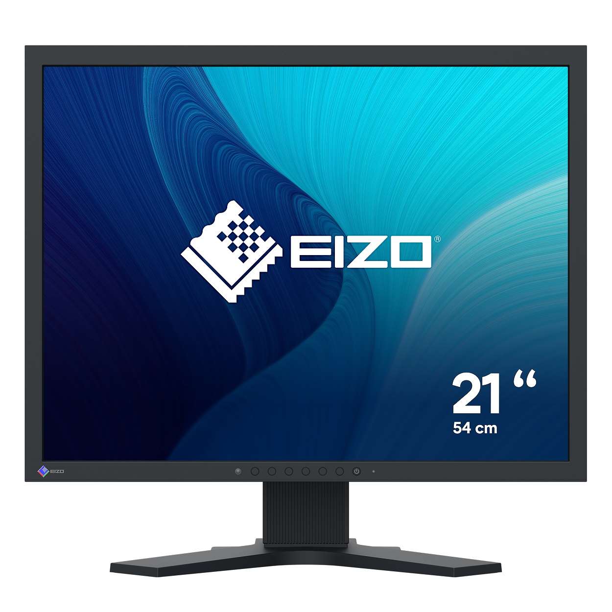EIZO MT 21,3palcový S2134 FlexScan, IPS, 1600x1200, 500nit, 1800:1, 6ms, DisplayPort, DVI-D, D-sub, USB, Černý