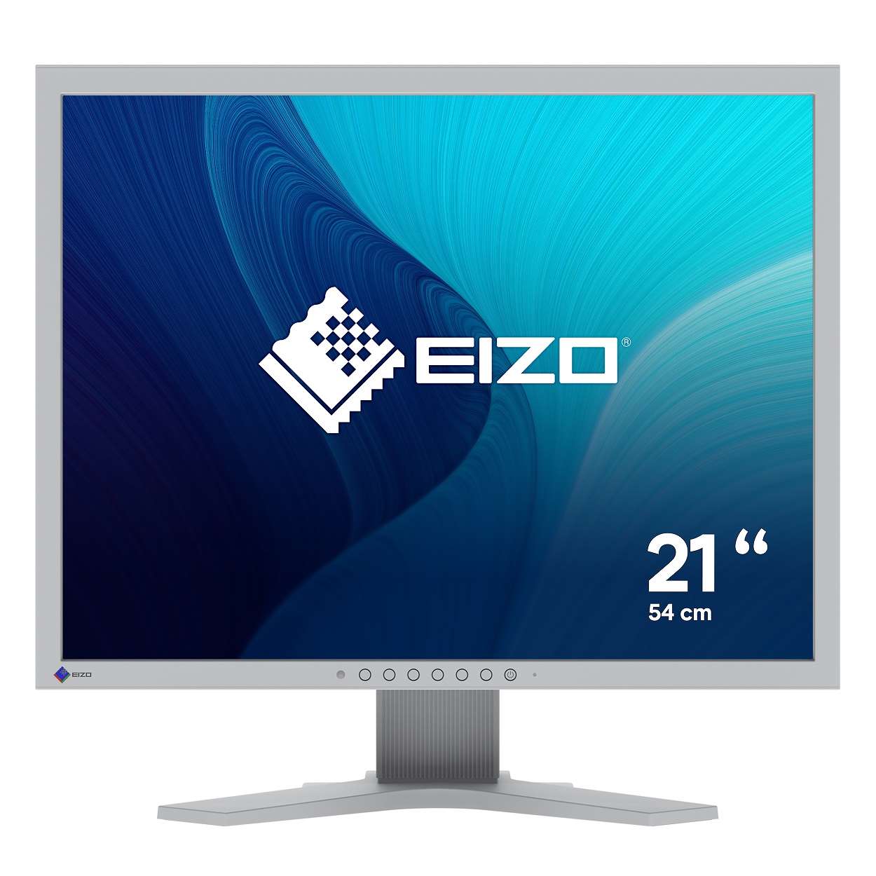 EIZO MT 21,3palcový S2134 FlexScan, IPS, 1600x1200, 500nit, 1800:1, 6ms, DisplayPort, DVI-D, D-sub, USB, Šedý