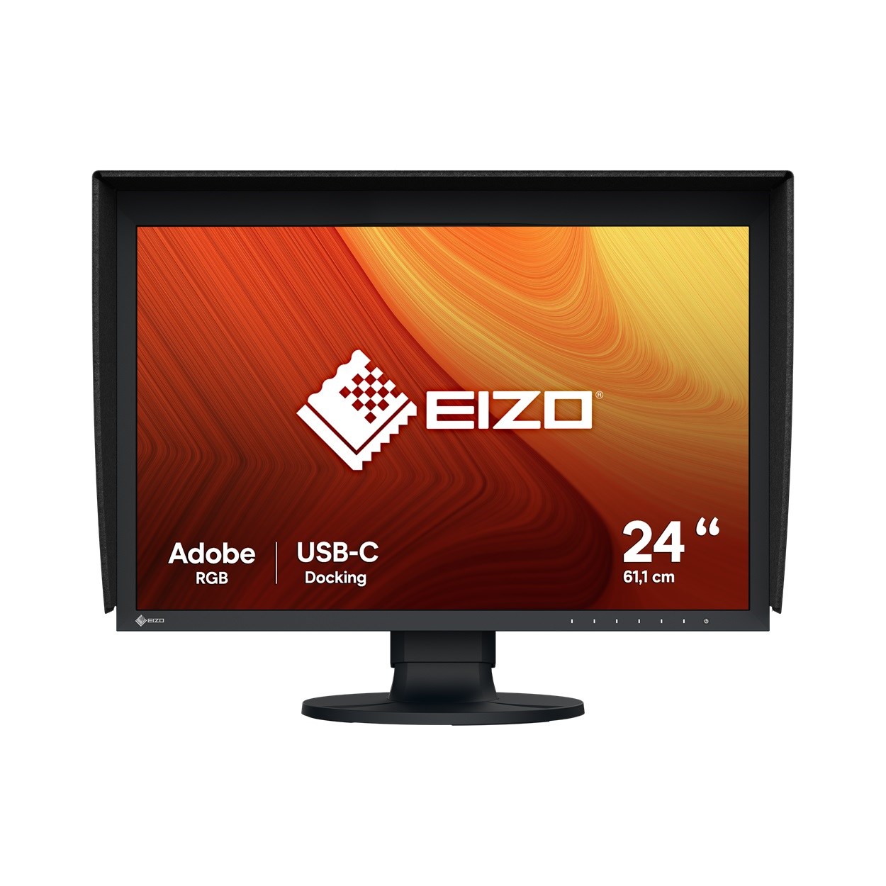 EIZO MT 24palcový CG2400S ColorEdge, IPS, 1920x1200, 400nit, 1800:1, 10ms, USB-C, DisplayPort, DVI-D, HDMI, autokalibrace