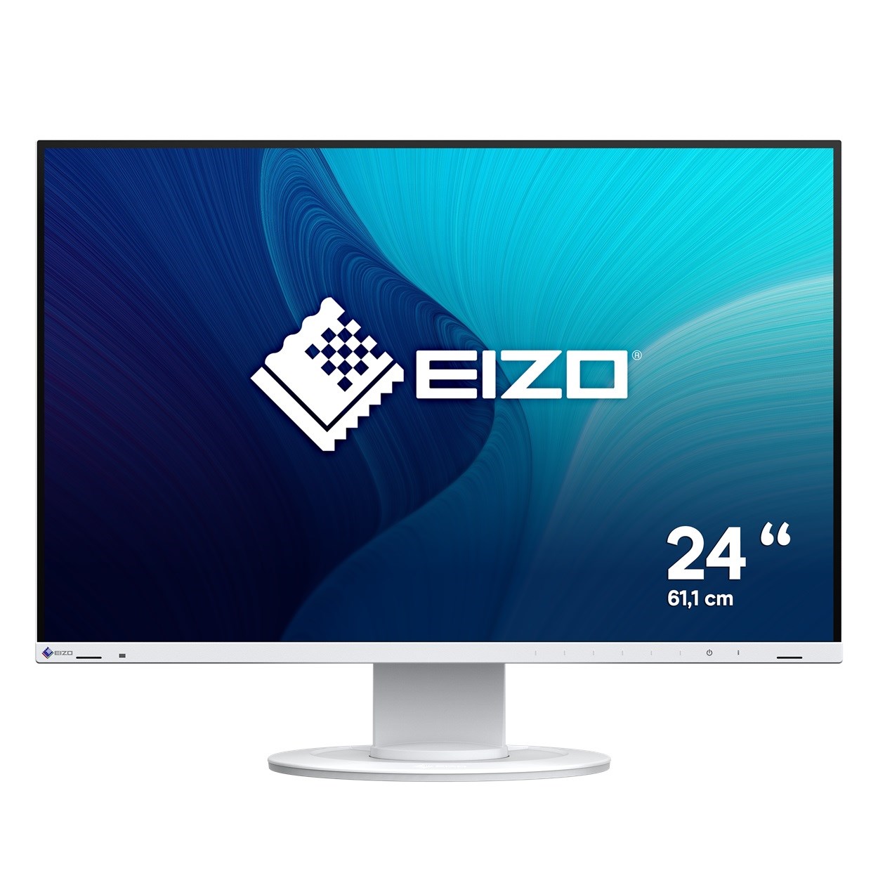 EIZO MT 24palcový EV2410R-WT FlexScan, IPS, 1920x1200, 350nit, 1300:1, 5ms, DisplayPort, HDMI, DVI-D, D-sub, USB, Repro, Bílý