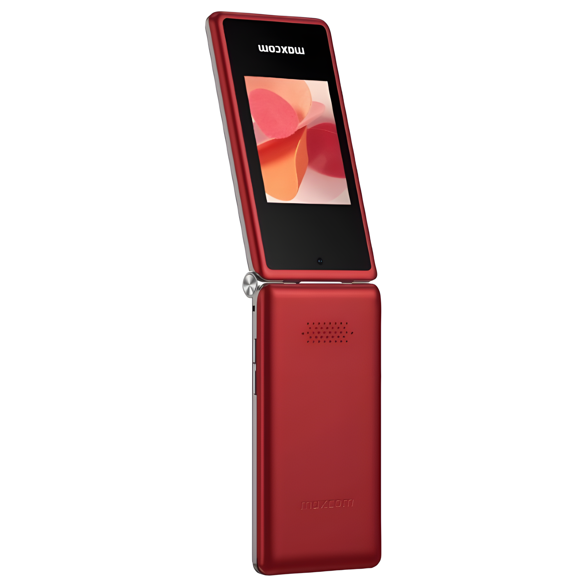 Maxcom Comfort MM835 4G červený tlačítkový véčkový telefon