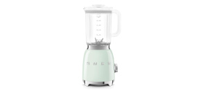 Smeg BLF03PGEU mixér, 800 W, 4 programy, funkce pulse, 18000 RPM, nerezové ostří, Ice crush, 50s Style, pastelově zelený