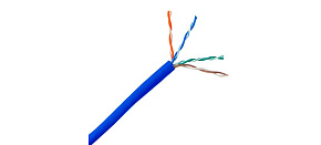 BAZAR - UTP kabel PlanetElite, Cat5E, licna(lanko), PVC, modrá, 305m - POŠKOZENÝ OBAL BAZAR - UTP kabel PlanetElite, Cat5E, licna(lanko), PVC, modrá, 305m - POŠKOZENÝ OBAL