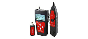 BAZAR - LAN Cable Tester TLCD76 s LCD, koax, Cat3/Cat5E/Cat6, UTP/STP, USB, sonda - POŠKOZENÝ OBAL