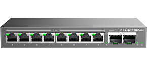 Grandstream GWN7721 L2 Lite managed switch, 8x 2,5GbE RJ45, 2x 10G SFP+ Grandstream GWN7721 L2 Lite managed switch, 8x 2,5GbE RJ45, 2x 10G SFP+