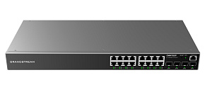 Grandstream GWN7802P Layer 2+ Managed Network PoE Switch 16 portů / 4 SFP Grandstream GWN7802P Layer 2+ Managed Network PoE Switch 16 portů / 4 SFP