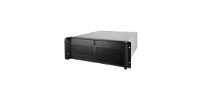 CHIEFTEC skříň Rackmount 4U ATX, UNC-410S-B-U3-OP, Black, bez zdroje CHIEFTEC skříň Rackmount 4U ATX, UNC-410S-B-U3-OP, Black, bez zdroje