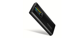 AXAGON EEM2-SD2B, USB-C 10Gbps externí box s displejem pro M.2 NVMe/SATA SSD, bezšroubkový, černý AXAGON EEM2-SD2B, USB-C 10Gbps externí box s displejem pro M.2 NVMe/SATA SSD, bezšroubkový, černý