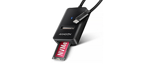 BAZAR - AXAGON ADM2-CM USB-C 10Gbps - M.2 NVMe & SATA SSD adaptér, kabel USB-C 10cm - Poškozený obal (Komplet) BAZAR - AXAGON ADM2-CM USB-C 10Gbps - M.2 NVMe & SATA SSD adaptér, kabel USB-C 10cm - Poškozený obal (Komplet)