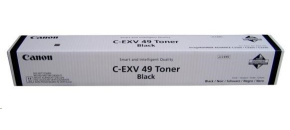 BAZAR - Canon toner C-EXV 49  Black (iR-ADV C3330i/3325i/3320i) - Poškozený obal (Komplet)
