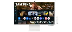BAZAR - #SAMSUNG MT LED LCD 32" Smart Monitor M8 (M80F) VA, UHD, 60hz, 4ms, hdmi, usb-c, speaker, pivot - Poškozený obal