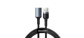 Baseus Cafule nabíjecí / datový kabel USB3.0 samec na USB3.0 samice 2A 1m, šedá Baseus Cafule nabíjecí / datový kabel USB3.0 samec na USB3.0 samice 2A 1m, šedá