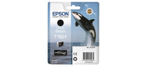 EPSON ink čer ULTRACHROME HD "Kosatka" - Photo Black - T7601 (25,9 ml) EPSON ink čer ULTRACHROME HD "Kosatka" - Photo Black - T7601 (25,9 ml)