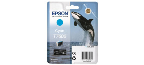 EPSON ink bar ULTRACHROME HD "Kosatka" - Cyan - T7602 (25,9 ml) EPSON ink bar ULTRACHROME HD "Kosatka" - Cyan - T7602 (25,9 ml)