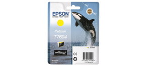 EPSON ink bar ULTRACHROME HD "Kosatka" - Yellow - T7604 (25,9 ml)