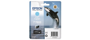 EPSON ink bar ULTRACHROME HD "Kosatka" - Light Cyan - T7605 (25,9 ml) EPSON ink bar ULTRACHROME HD "Kosatka" - Light Cyan - T7605 (25,9 ml)