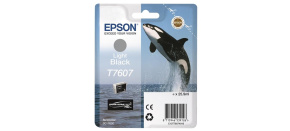 EPSON ink čer ULTRACHROME HD "Kosatka" - Light Black - T7607 (25,9 ml) EPSON ink čer ULTRACHROME HD "Kosatka" - Light Black - T7607 (25,9 ml)