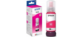 EPSON ink bar 103 EcoTank Magenta ink bottle EPSON ink bar 103 EcoTank Magenta ink bottle
