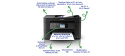 EPSON tiskárna ink WorkForce Pro WF-3820DWF, 4v1, A4, 21ppm, Ethernet, WiFi (Direct), Duplex