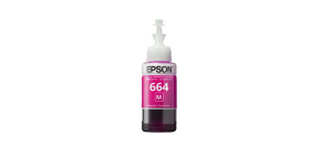 BAZAR - EPSON ink bar T6643 Magenta ink container 70ml pro L100/L200/L550/L1300/L355/365 - Poškozený obal (Komplet)
