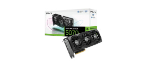 PNY VGA NVIDIA GeForce RTX 5070 Triple Fan 12GB, RTX 5070, 12GB GDDR7, 3xDP, 1xHDMI