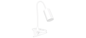 CONNECT IT Stolní LED lampa CLIP 2 s klipem, bílá CONNECT IT Stolní LED lampa CLIP 2 s klipem, bílá