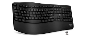 CONNECT IT FOR HEALTH Ergonomická klávesnice ErgoOffice, Bezdrátová, CZ+SK, černá CONNECT IT FOR HEALTH Ergonomická klávesnice ErgoOffice, Bezdrátová, CZ+SK, černá