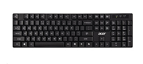 ACER Wireless klávesnice 2,4GHz RF, AKR110, dosah až 10 m, membránové klávesy, životnost až 5 mil. úhozů, voděodolná ACER Wireless klávesnice 2,4GHz RF, AKR110, dosah až 10 m, membránové klávesy, životnost až 5 mil. úhozů, voděodolná