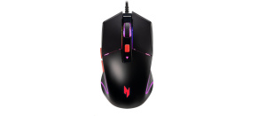 ACER drátová myš Nitro Gaming Mouse 100 (NMW100),7200dpi,6 tlačítek,125Hz,60 IPS,RGB,USB-A,Černá