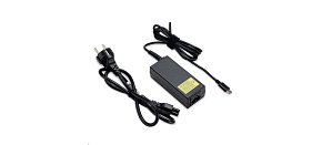 ACER Adaptér power Adaptor Acer 100W USB TYPE-C ADAPTER, BLACK, EU POWER CORD - pro zařízení s AC adapterem Type-C ACER Adaptér power Adaptor Acer 100W USB TYPE-C ADAPTER, BLACK, EU POWER CORD - pro zařízení s AC adapterem Type-C