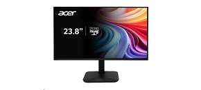 ACER LCD KA242YP6bip 60cm 23.8'' FHD ZeroFrame IPS 144Hz 16:9 1ms(VRB) 250nits HDMI DP FreeSync EU MPRII Black H.cable x