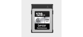 Lexar CFexpress Pro Silver Serie R1750/W1300 128GB Lexar CFexpress Pro Silver Serie R1750/W1300 128GB