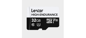 Lexar microSDHC High-Endurance UHS-I/U1/10 R100/W30 (V10) 32GB