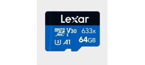Lexar microSDXC 633x UHS-I/A1/U3/10 R95/no adap (V30) 64GB Lexar microSDXC 633x UHS-I/A1/U3/10 R95/no adap (V30) 64GB