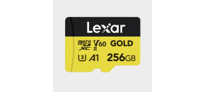 Lexar microSDXC GOLD UHS-II/C10/A1/U3 R280/W100 (60) 256GB Lexar microSDXC GOLD UHS-II/C10/A1/U3 R280/W100 (60) 256GB